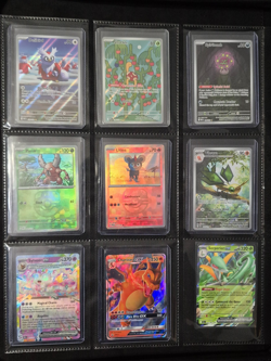 Pokemon Binder Collection Scarlet Violet Cards All Near Mint Excellent Condition - Image 2