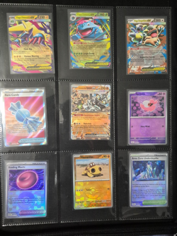 Pokemon Binder Collection Scarlet Violet Cards All Near Mint Excellent Condition - Image 4