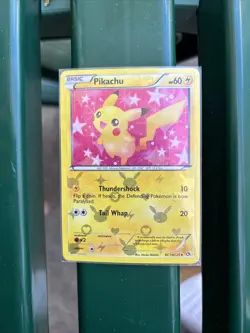 Pikachu RC7/RC25 Legendary Treasures Radiant Collection Pokemon Black And White - Image 1