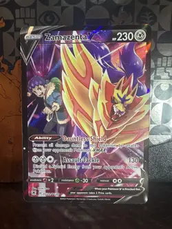 Zamazenta V TG22/TG30 Pokemon Astral Radiance Trainer Gallery Ultra Rare NM - Image 1