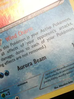 Pokemon TCG Suicune 30/122 XY Breakpoint Holo Rare LP - Image 2