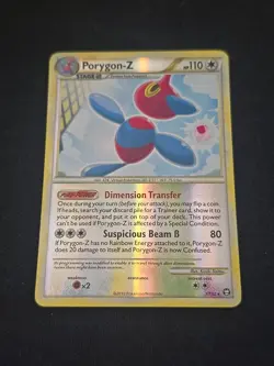 Porygon-Z 7/102 Triumphant Reverse Holo Rare Pokemon TCG Light Played - Image 1