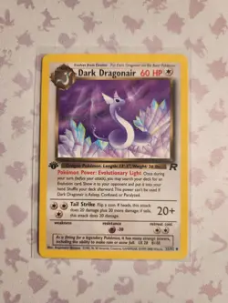 Dark Dragonair 33/82 1st Edition Team Rocket Pokemon TCG - Image 1