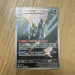 Clawitzer (141/132) IR ~ Mint/NM Me01: Mega Evolution 2025 Holo Rare Pokemon TCG - Image 1