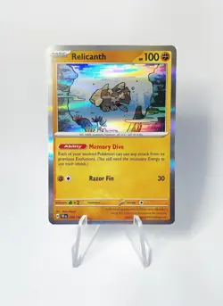 Pokemon TCG Relicanth 084/162 Holo Rare - Temporal Forces - Image 1