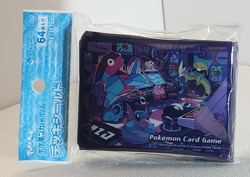 Night Arcade 64 Sleeves Japanese Pokemon Center Exclusive NEW Sealed US SHIP - Image 1