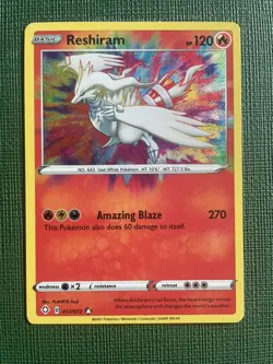 POKEMON - RESHIRAM KYOGRE YVELTAL - SHINING FATES - AMAZING RARE - ENGLISH - Image 2