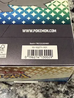 Pokemon TCG Scarlet And Violet Prismatic Evolutions Lucario ex & Tyranitar ex - Image 5