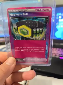 Pokemon MAXIMUM BELT 154/162 - Temporal Forces - ACE SPEC HOLO - - Image 2