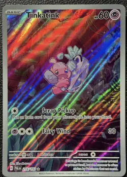 Tinkatink - 216/193 Pokemon TCG Illustration Rare SV02: Paldea Evolved Near Mint - Image 1