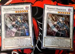 Yu-Gi-Oh! TCG 2x Tempest Magician Stardust Secret Rare Special Ed SOVR-ENSE1 NM - Image 1