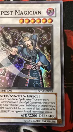 Yu-Gi-Oh! TCG 2x Tempest Magician Stardust Secret Rare Special Ed SOVR-ENSE1 NM - Image 4