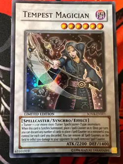 Yu-Gi-Oh! TCG 2x Tempest Magician Stardust Secret Rare Special Ed SOVR-ENSE1 NM - Image 5
