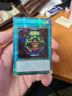 Yugioh Pot of Greed MP25-EN05 1st Starlight Rare - Image 1