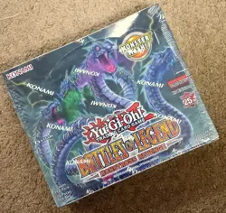 YUGIOH BATTLES OF LEGEND MONSTROUS REVENGE BOX 1ST EDITION FREE SHIPPING - Image 1