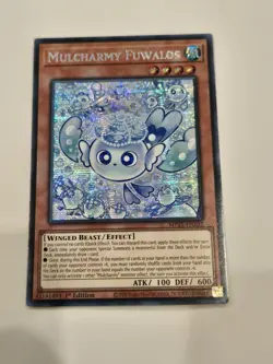 Mulcharmy Fuwalos - MP25-EN102 - Prismatic Secret Rare YuGiOh EU Print - Image 1