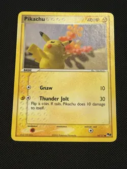 Pokemon Pop Series 2 Pikachu 16/17 Common Card - Image 2