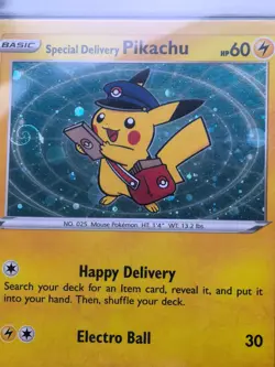 SWIRL* Special Delivery Pikachu SWSH074 TCG9 2020 Pokemon Center Canada - Image 2