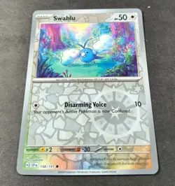 Pokemon Surging Sparks Swablu Reverse Holo Common Card 148/191 NM - Image 1