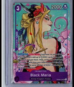 Black Maria (Illustration Box Vol.2) One Piece Promotion Cards #OP08-074 - Image 1