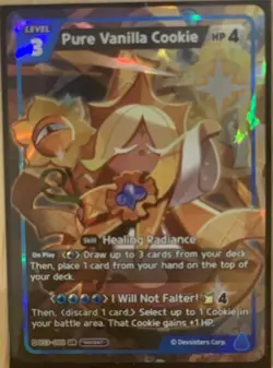 🔥 CookieRun Braverse TCG 🔥 UR Pure Vanilla Cookie Card BS3-088 English NM - Image 3