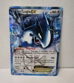 Lugia EX 102/113 Legendary Treasures Holo Pokemon Card- Light Played - Image 2