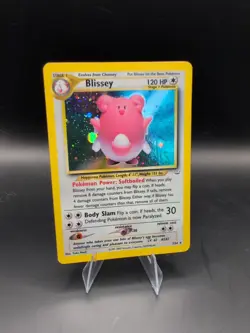 Pokemon TCG Blissey Neo Revelation Holo Rare Card 2/64 - Image 1