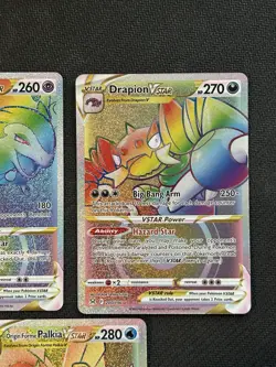 Pokemon SWSH Rainbow Rare VMAX Lot - 5 Cards - Image 5