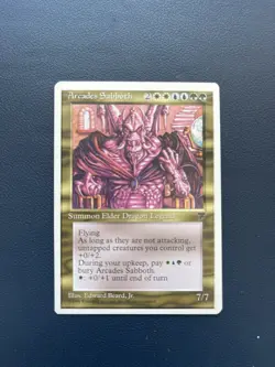 Arcades Sabboth Chronicles NM White Blue Green Rare MAGIC MTG CARD - Image 1