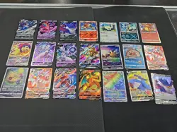 Lot Of 21 Chinese Pokemon Cards Charizard Typhlosion Mewtwo - Image 1