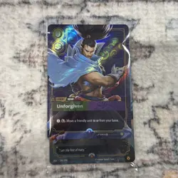 Yasuo Riftbound English Promo card 261/298 PRERELEASE League Of Legends Victor - Image 1