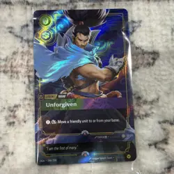 Yasuo Riftbound English Promo card 261/298 PRERELEASE League Of Legends Victor - Image 3