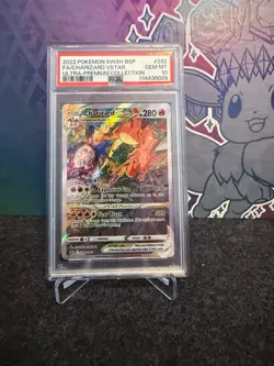 Pokemon Charizard VSTAR Ultra-Premium Coll. Full Alt Art Promo SWSH262 PSA 10 - Image 3
