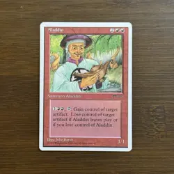 Aladdin Chronicles LP 1995 4th Edition Magic: the Gathering Card - Image 1