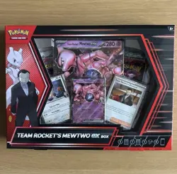 Pokemon TCG Team Rocket’s Mewtwo Ex Box | BRAND NEW & SEALED ✅ - Image 1