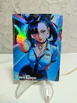 Marnie Trading Card Waifu Goddess Story Anime Girl holo Karte Manga Full Art - Image 1