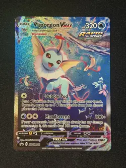 Vaporeon VMAX SWSH182 SWSH: Sword & Shield Promo Cards Holo - Image 1