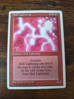 Ball Lightning MTG Core Set 4th Edition Regular - Image 1