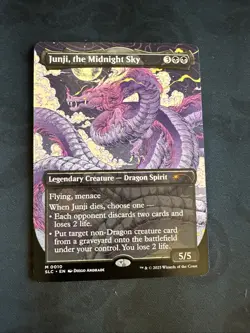 SLC Junji, the Midnight Sky #10 Borderless Encyclopedia Countdown Secret Lair - Image 1