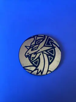 Pokemon TCG Salamence Coin Gold Used Condition - Image 1