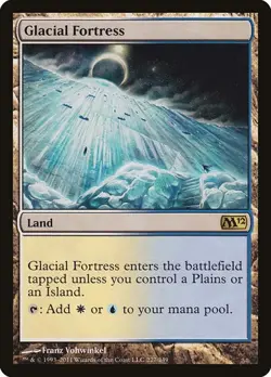 Glacial Fortress Magic 2012 LP MTG - Image 1