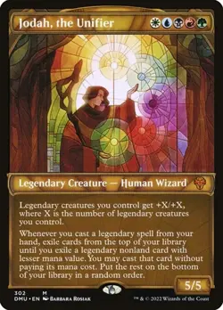 Jodah, the Unifier - Showcase Dominaria United LP MTG - Image 1