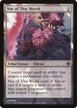 Not of This World Rise of the Eldrazi LP MTG - Image 1