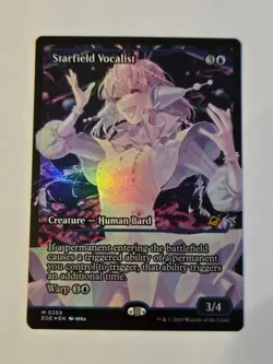 MTG Starfield Vocalist Showcase Foil #0359 Edge Of Eternities NM - Image 1