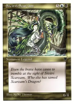 MTG - Chronicles - Sivitri Scarzam - NM - Image 1