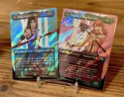 Magic The Gathering MTG #526 #537 Fang And Vanille Surge Foil NM Combo Pair - Image 1