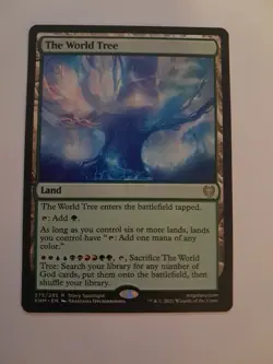 The World Tree NM Kaldheim MTG Magic the Gathering KHM - Image 1