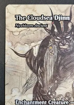 MTG TCG The Cloudsea Djinn Nyxbloom Ancient Showcase Regular Mythic #16 Mint - Image 2