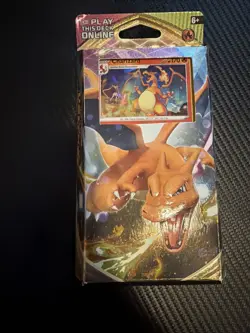 Pokemon Sword and Shield Vivid Voltage Cracked Ice Charizard Theme Deck Sealed - Image 1