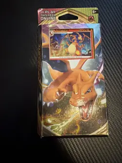 Pokemon Sword and Shield Vivid Voltage Cracked Ice Charizard Theme Deck Sealed - Image 2